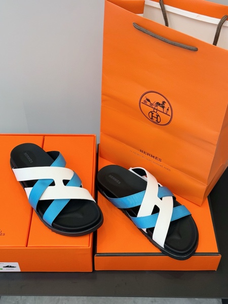 Men Hermes Slippers-225